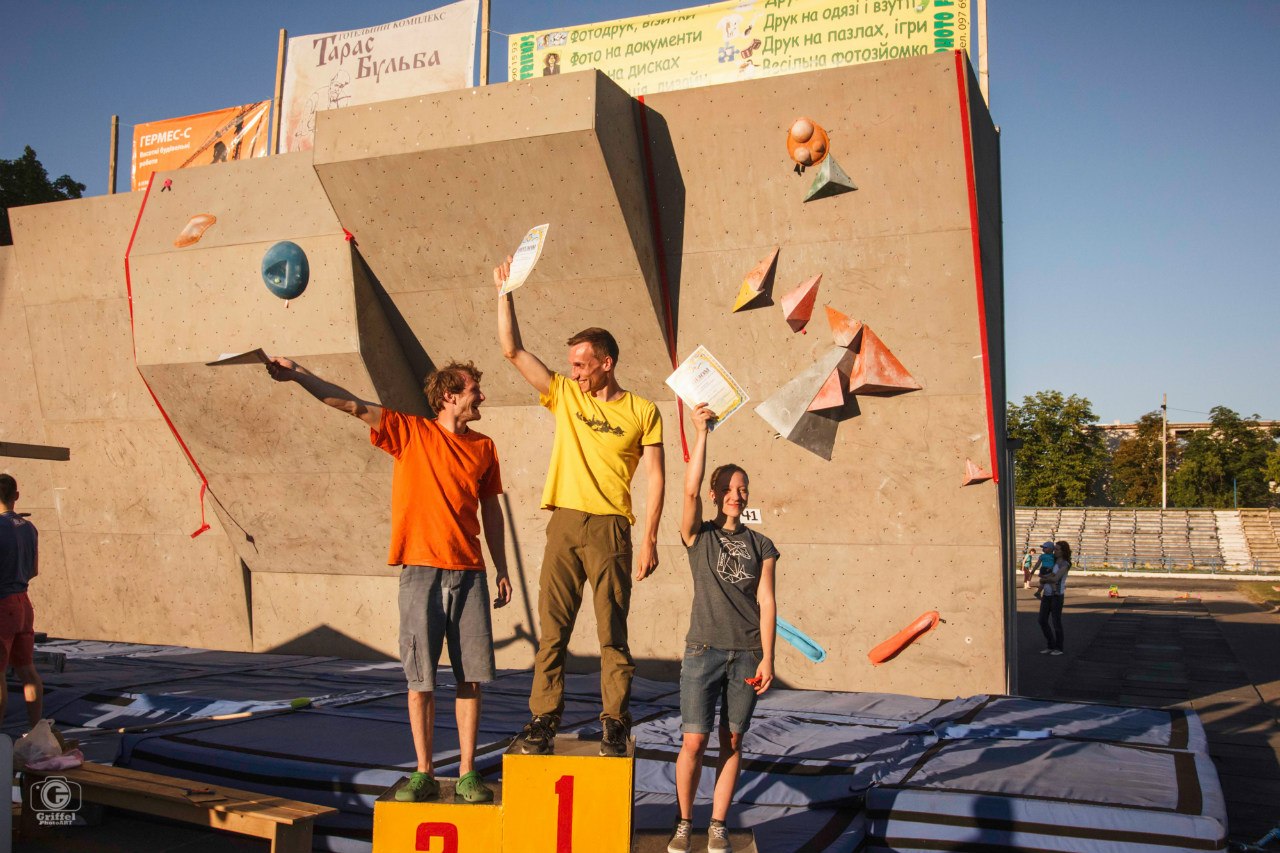 Фото репортаж с Чемпионата Украины по боулдерингу 2015 в Каменце-Подольском