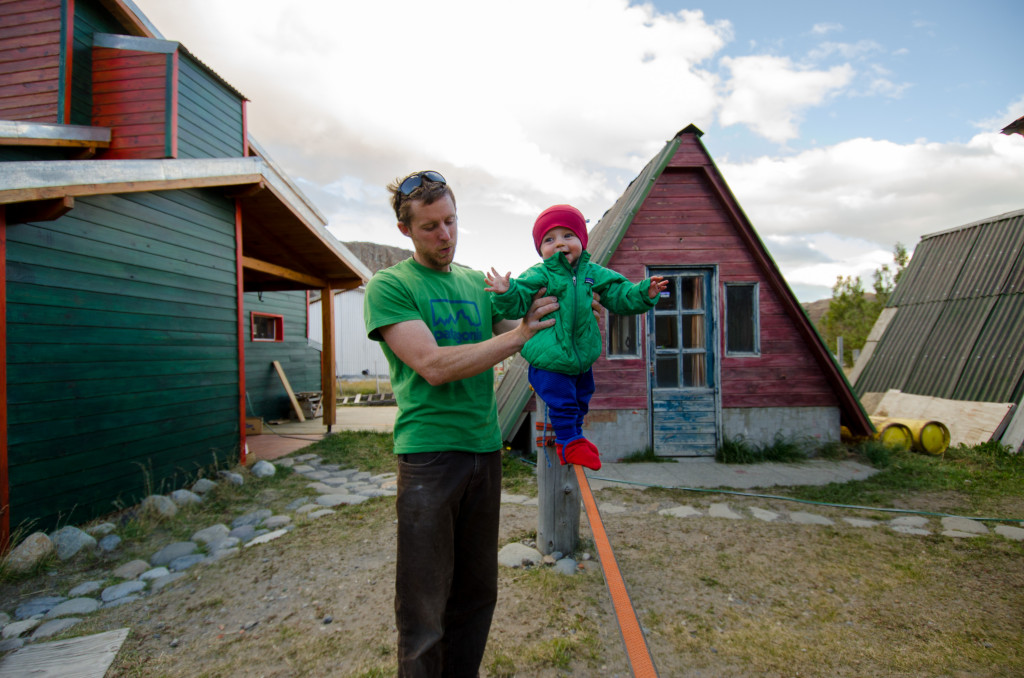 Томми Колдвелл (Tommy Caldwell) со своим сыном Фитцем