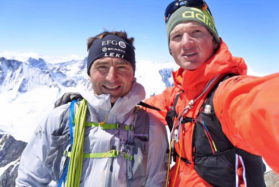 Ули Штек (Ueli Steck) и Мичи Воллебен (Michi Wohlleben)