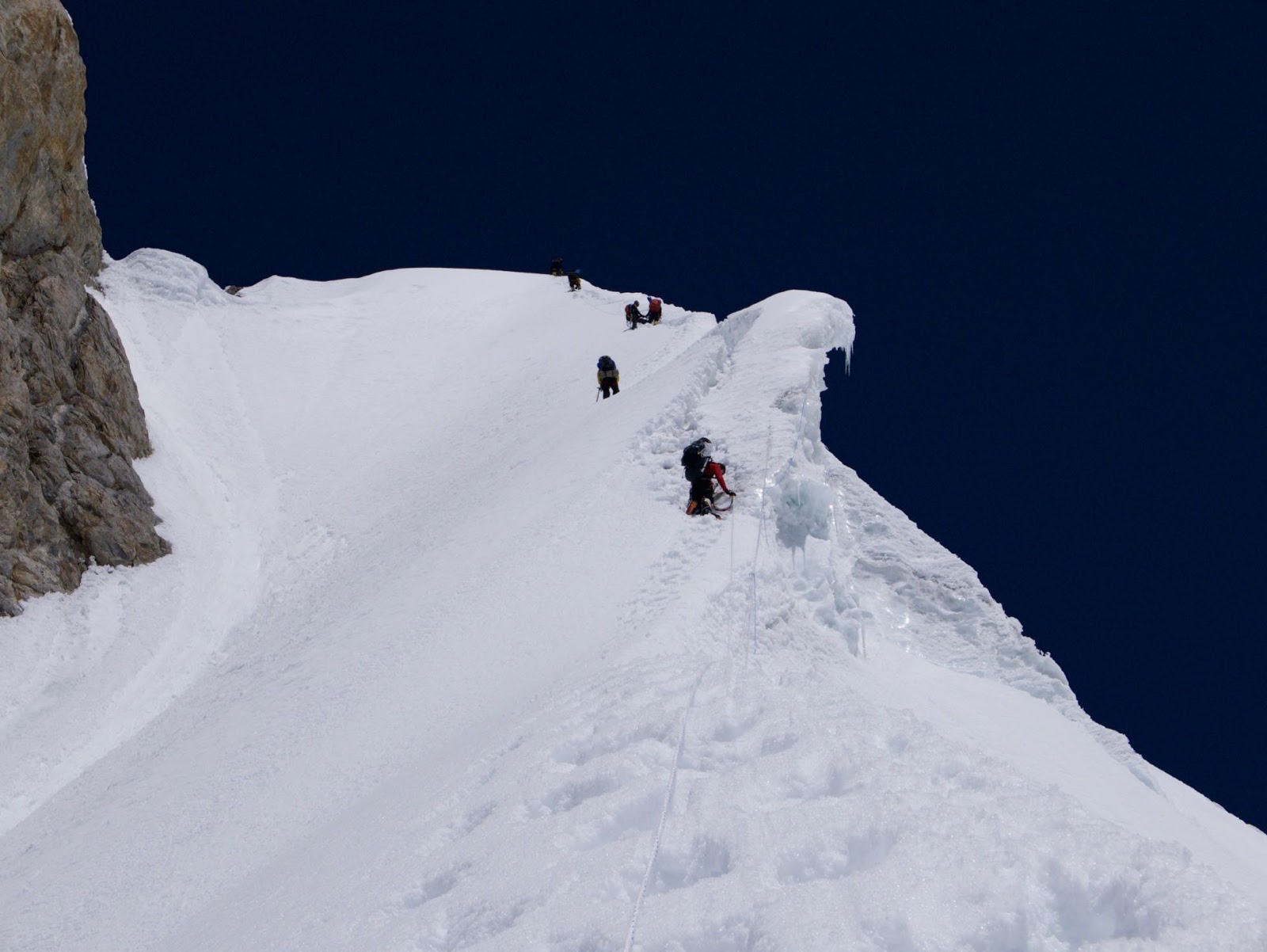 Гашербрум II. гребень "Банан". (Banana Ridge on Gasherbrum II