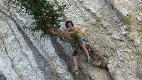 Адам Ондра (Adam Ondra) на маршруте "Three degrees of separation