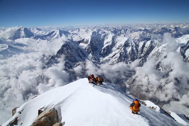 На вершине Аннапурны. Фото Мингма Шерпа (Mingma Sherpa), 24 марта 2015 года