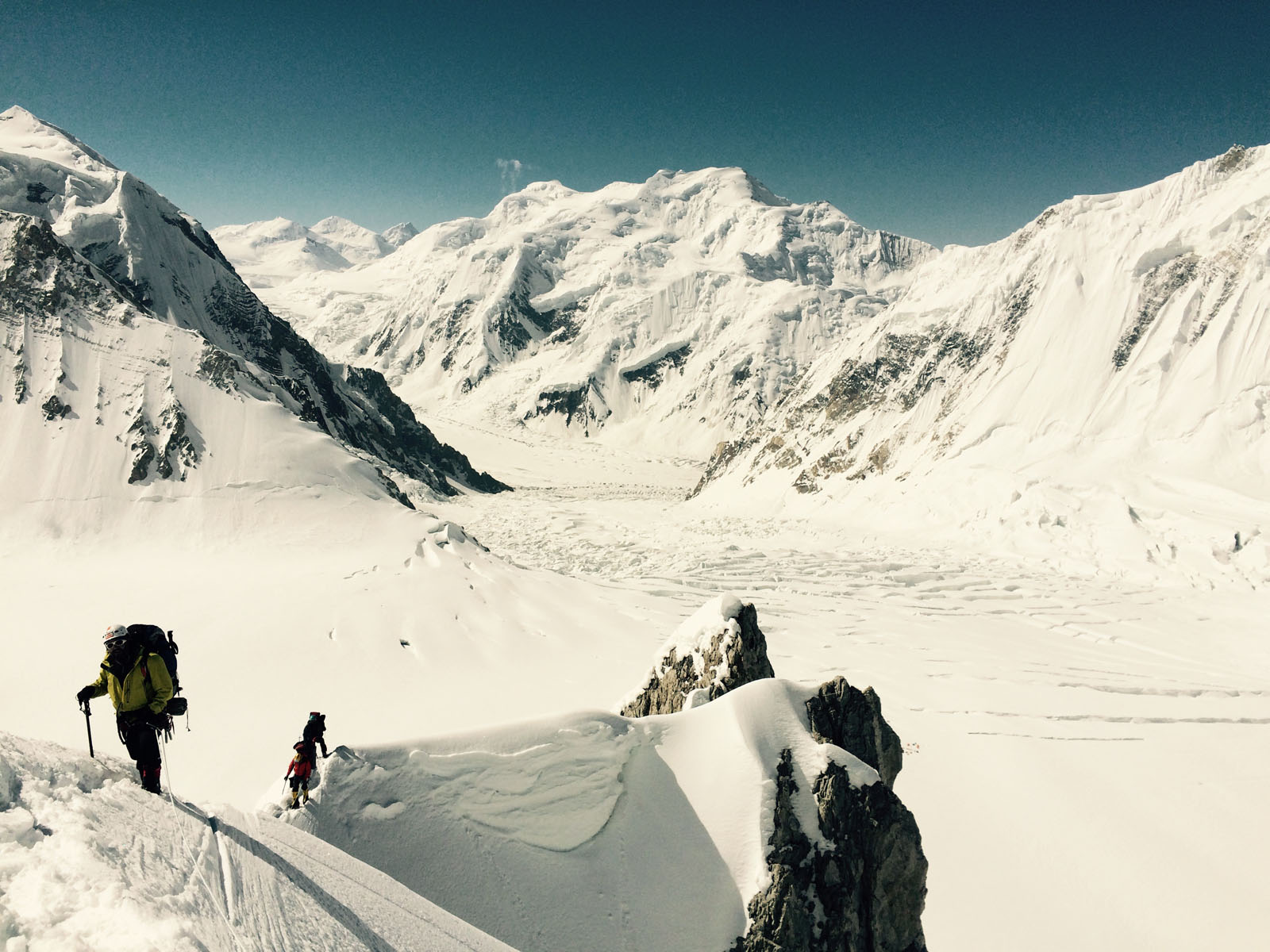 Гашербрум II (Gasherbrum II, 8034 м). Последние метры к второму высотному лагерю