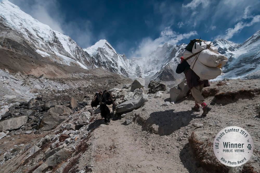 Горы и человек - жизнь вместе. Фото © Birendra Raj Bajracharya / IMS Photo Contest 2015 by DJI