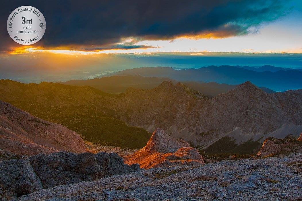 Рассвет на Кредарике. Фото © Anna Palfi / IMS Photo Contest 2015 by DJI