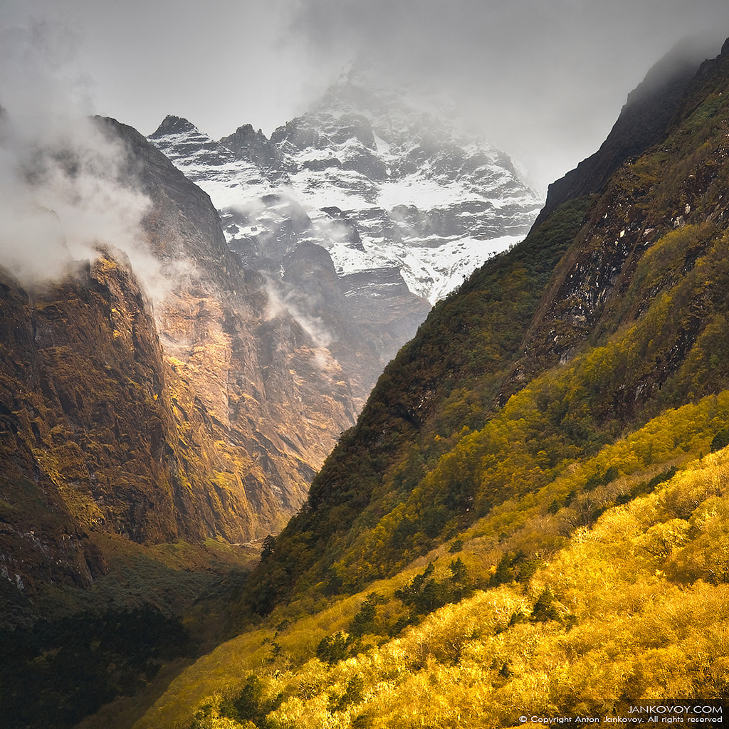 Осень в Гималаях. Фото Фото Антон Янковой