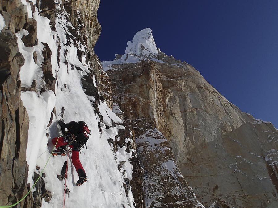 новый маршрут "Balas y chocolate" на вершину Адела Северная (Cerro Adela Norte)