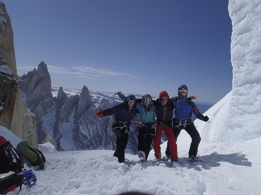 новый маршрут "Balas y chocolate" на вершину Адела Северная (Cerro Adela Norte)