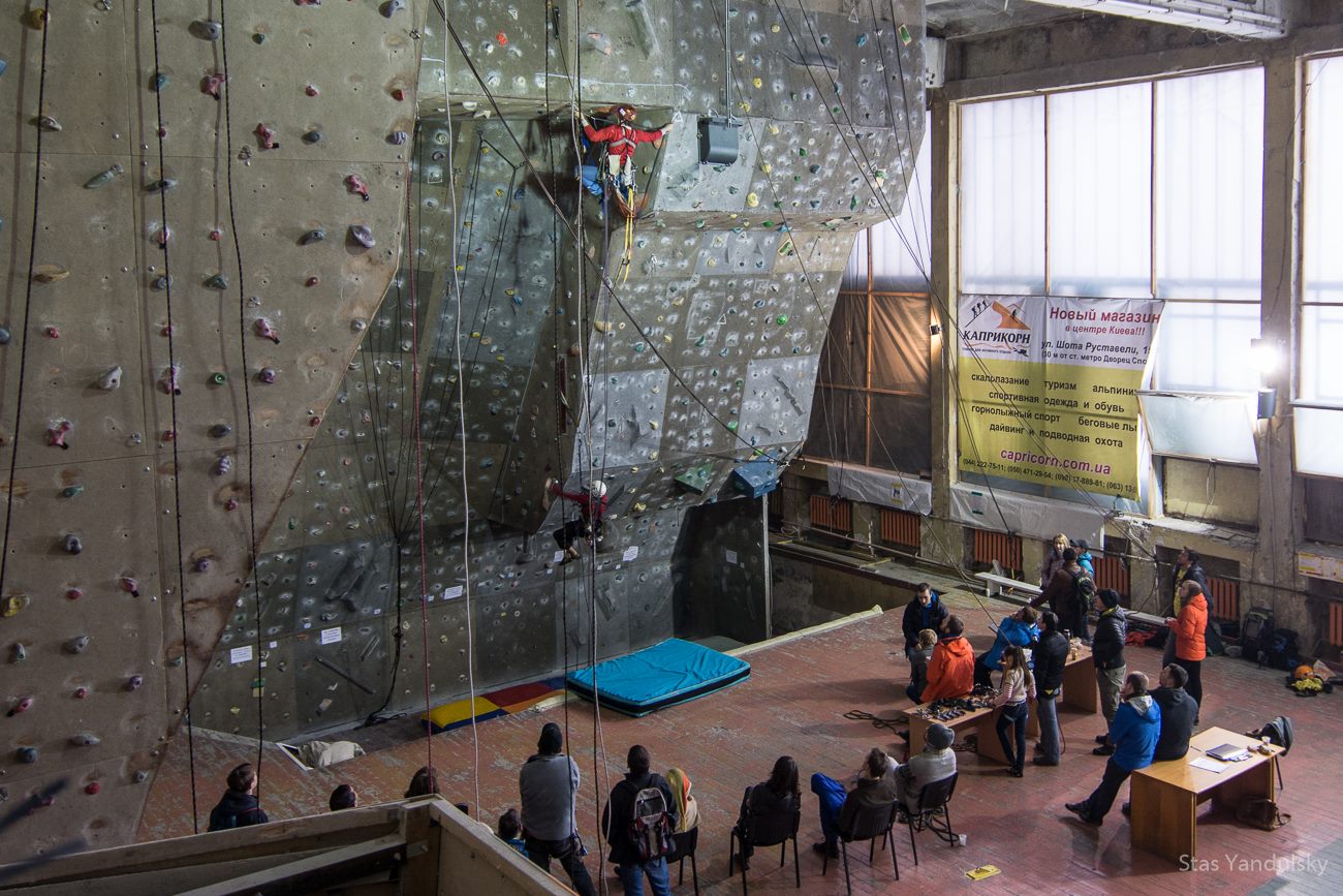 Чемпионат Киева на искусственном рельефе “Домбайские связки 2015″. ФОТОрепортаж с соревнований