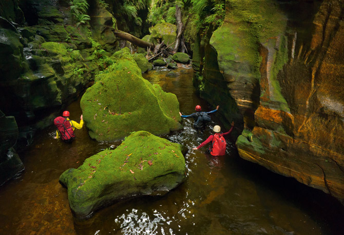 Монастырский каньон (Claustral Canyon) в Австралии