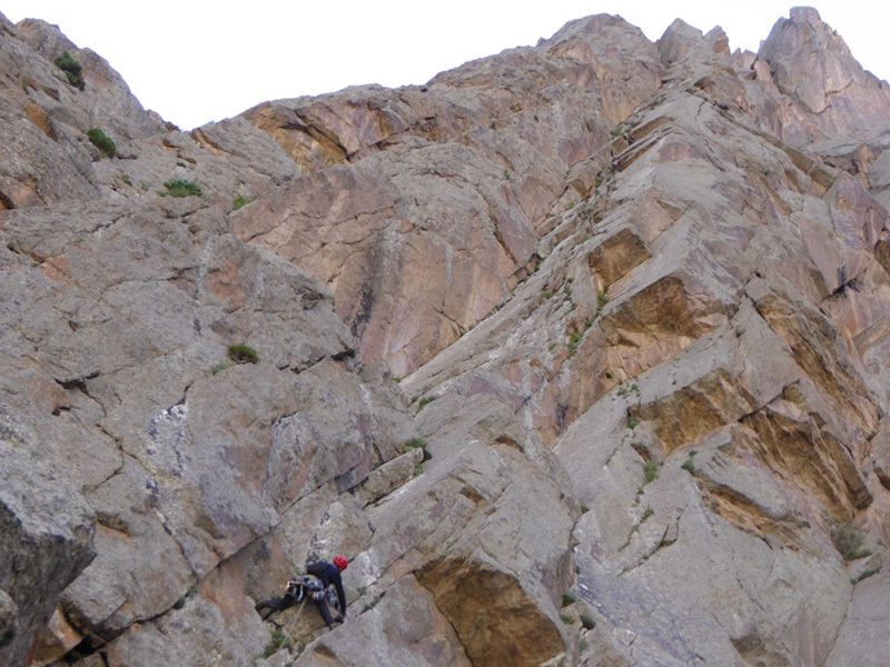 пик Малый Асан (Small Asan peak, 3900 м) по Западной стене