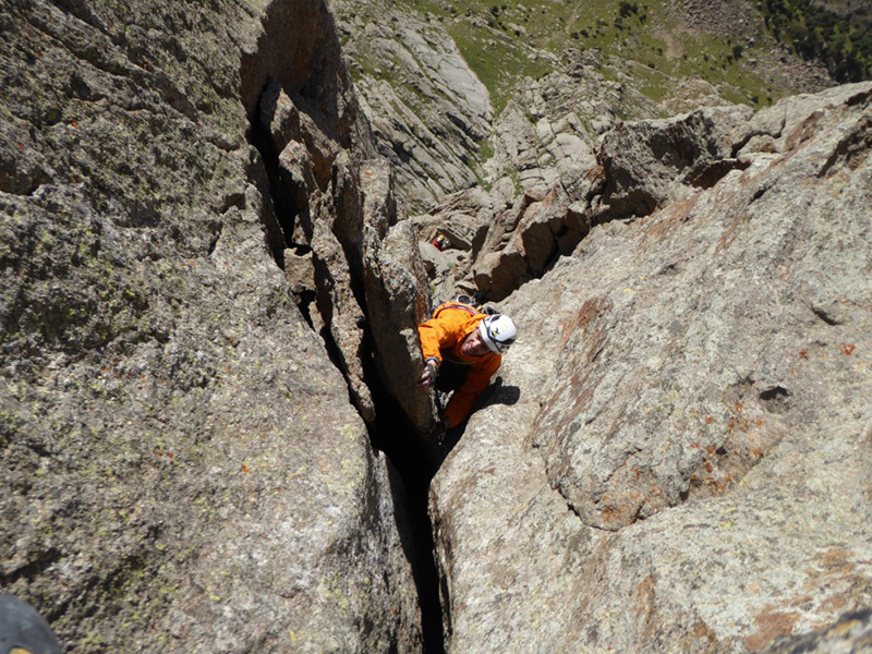 пик Малый Асан (Small Asan peak, 3900 м) по Западной стене