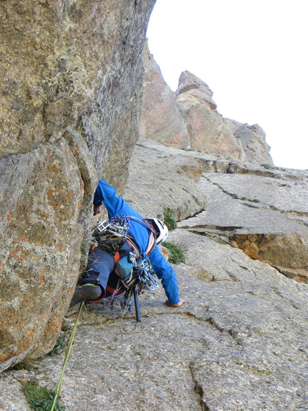 пик Малый Асан (Small Asan peak, 3900 м) по Западной стене