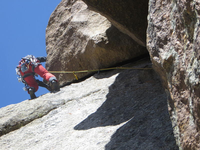 пик Малый Асан (Small Asan peak, 3900 м) по Западной стене