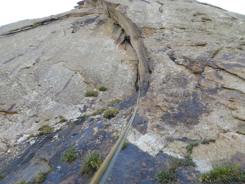 пик Малый Асан (Small Asan peak, 3900 м) по Западной стене