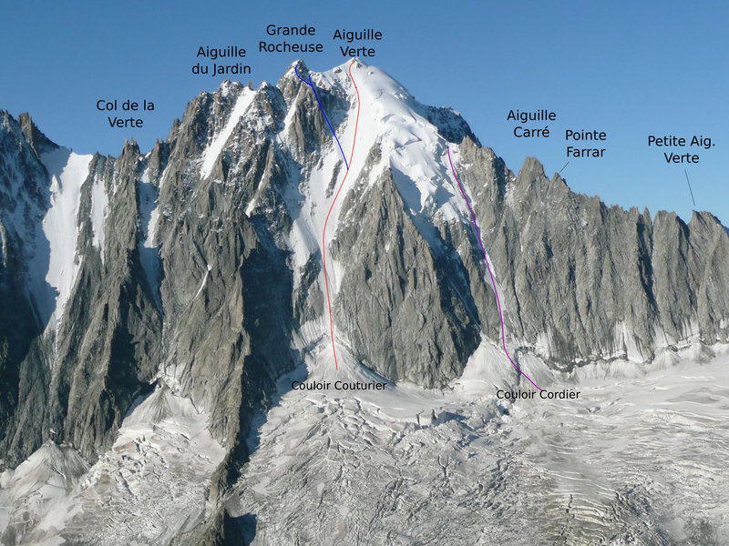 горный массив Аржантье (Aiguille d