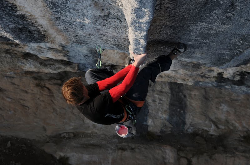 Nalle Hukkataival на Humildes pa Casa, 8b+, Oliana (Lleida) . Источник: nalle-hukkataival.blogspot.com