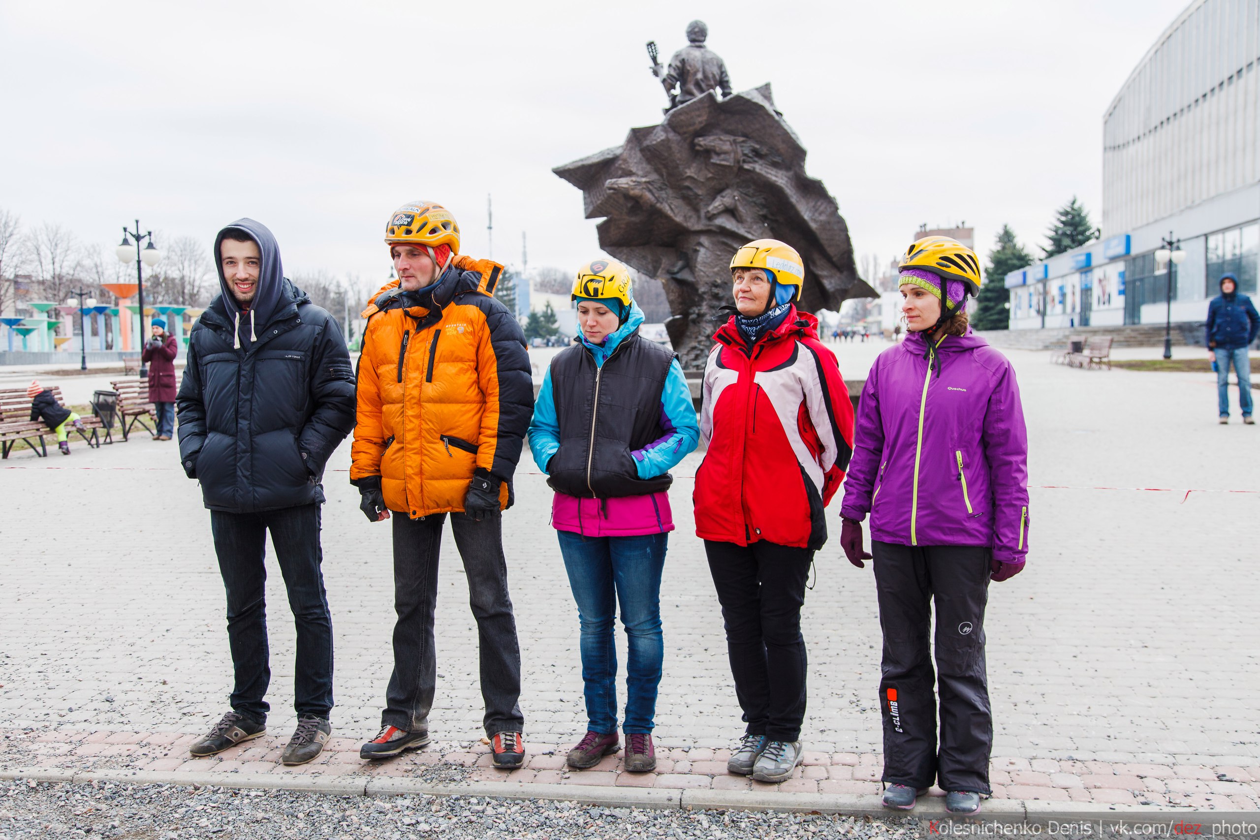 Чемпионат Украины по ледолазанию 2016 года. Фото Дениса Колесниченко