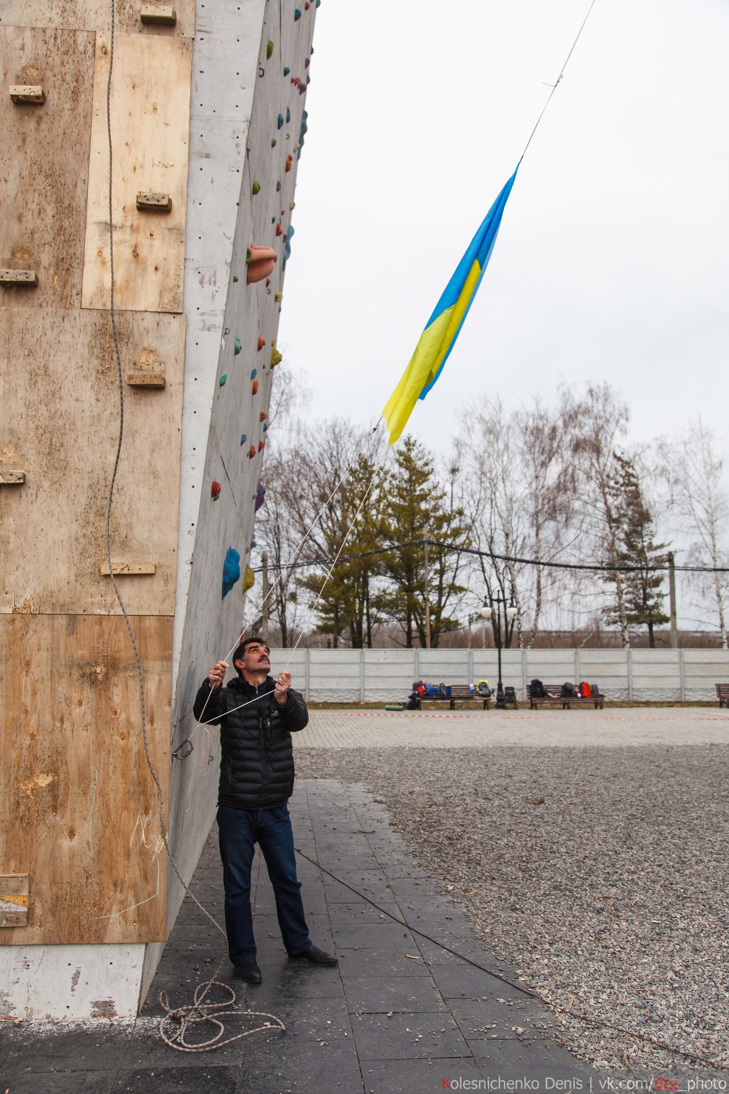 Чемпионат Украины по ледолазанию 2016 года. Фото Дениса Колесниченко