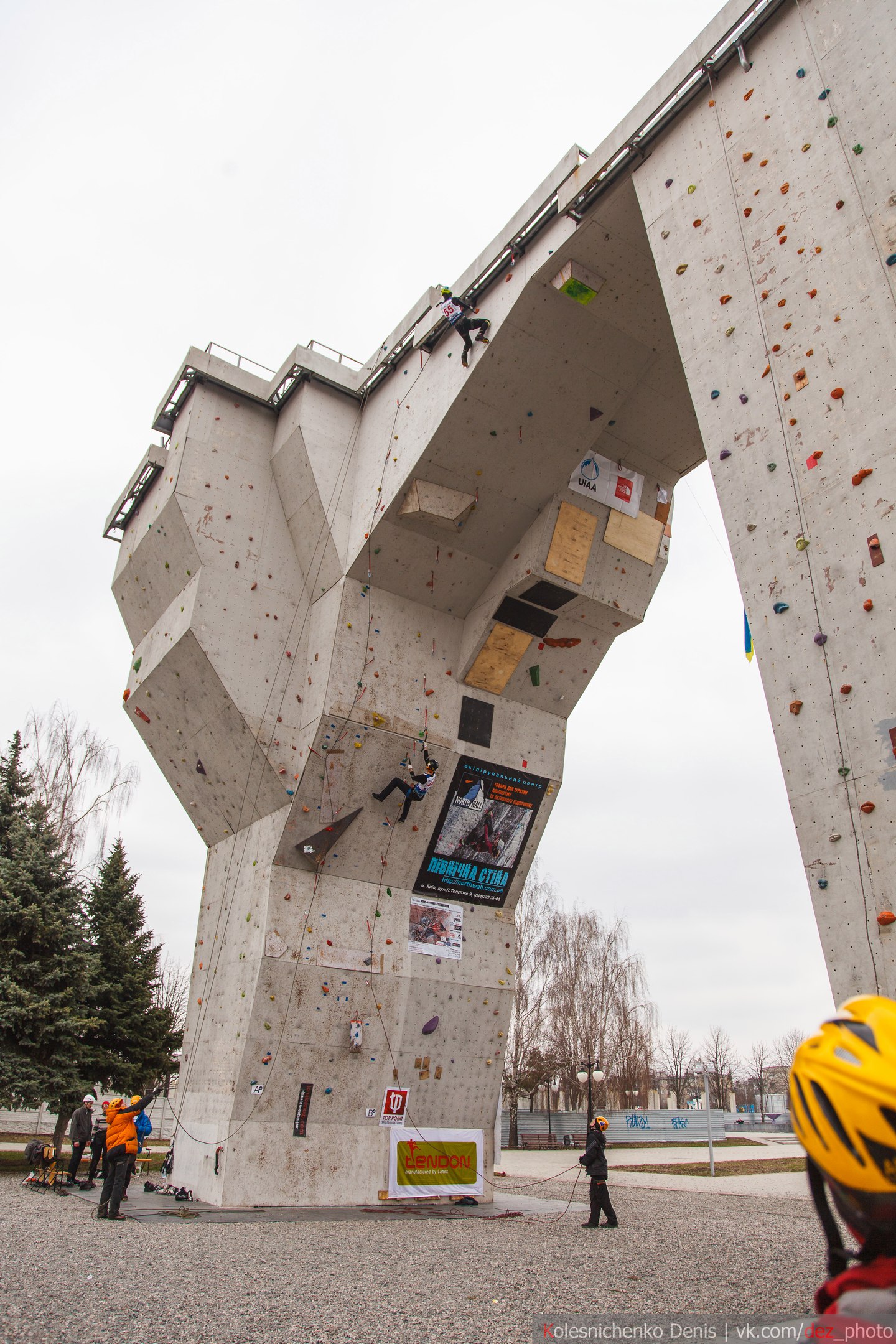 Чемпионат Украины по ледолазанию 2016 года. Фото Дениса Колесниченко