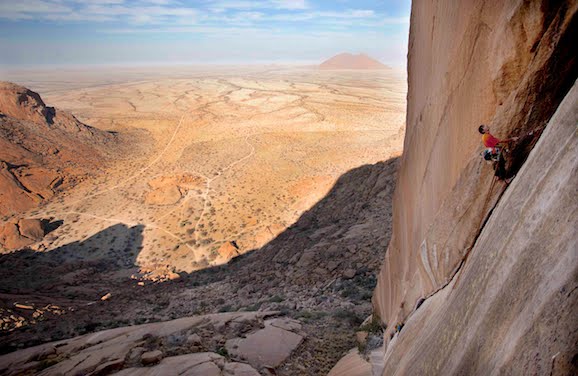 Алекс Хоннольд в восхождении на Шпитцкопп (Spitzkoppe)