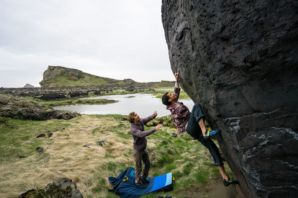 Крис Шарма (Chris Sharma)  в Исландии