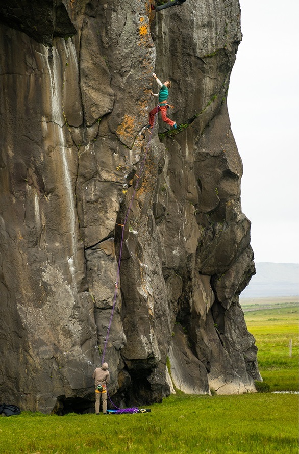 Крис Шарма (Chris Sharma)  в Исландии