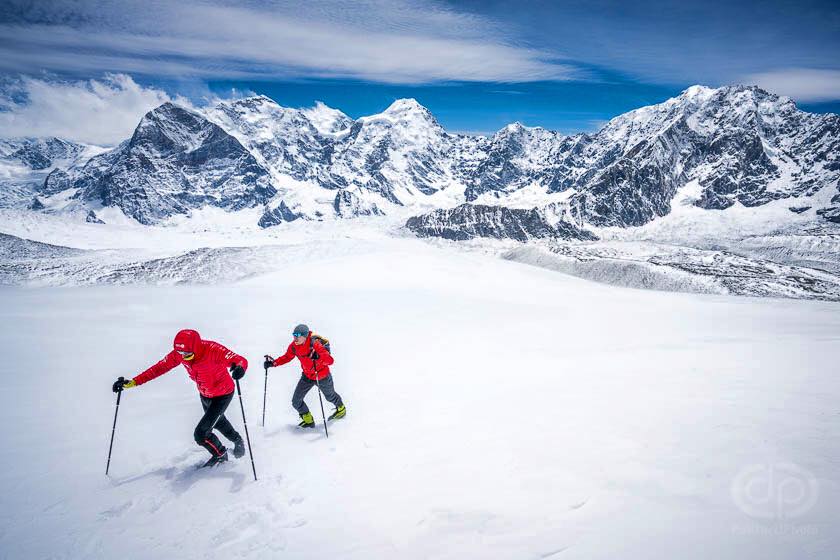 Ули Штек (Ueli Steck) и Дэвид Геттлер (David Göttler) в акклиматизации у Шишапангмы