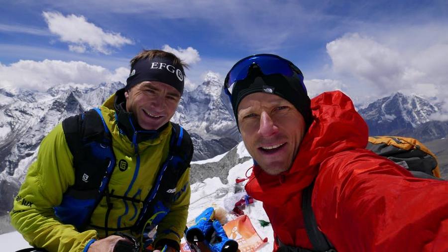 Ули Штек (Ueli Steck) и Дэвид Геттлер (David Göttler)