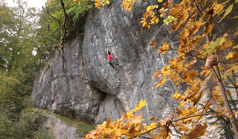 Дей Коямада (Dai Koyamada) на маршруте "Corona" 9a+