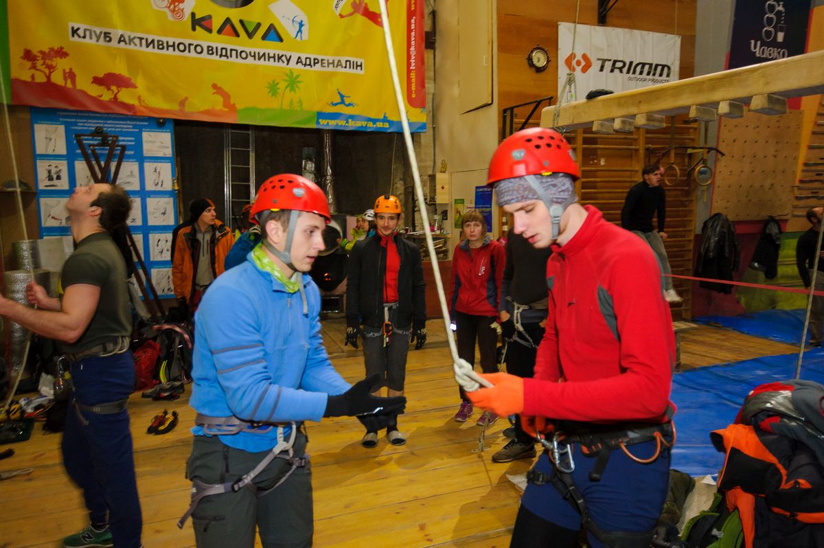 Первый Чемпионат Западной Украины по ледолазанию (драйтулинг).