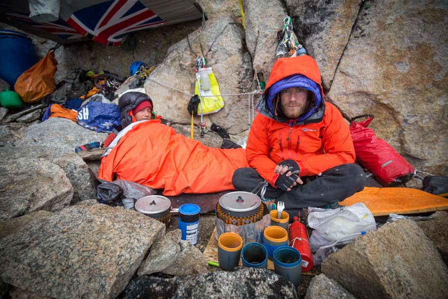 Восхождение по Северо-Западной стене горы Mirror Wall, в регионе Renland в Гренландии