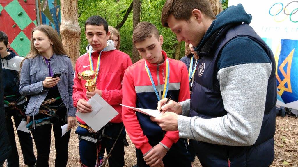 CUP IN VASILKIV OF ROCK-CLIMBING 2017