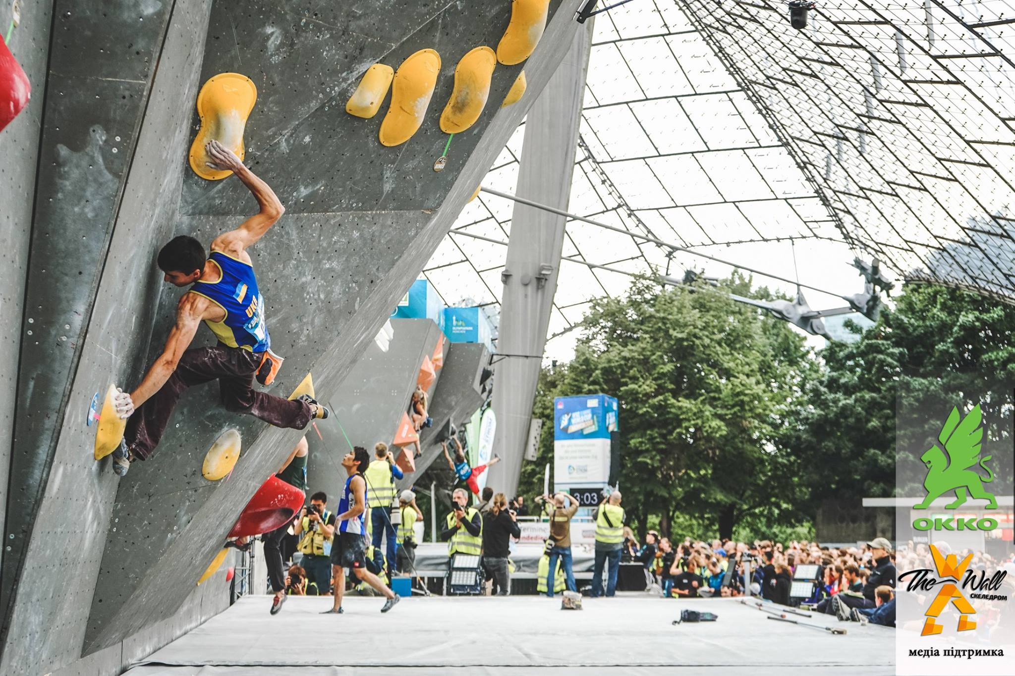 Выступление украинских спортсменов на этапе Кубка Мира 2017 в Мюнхене. Фото Павел Векла