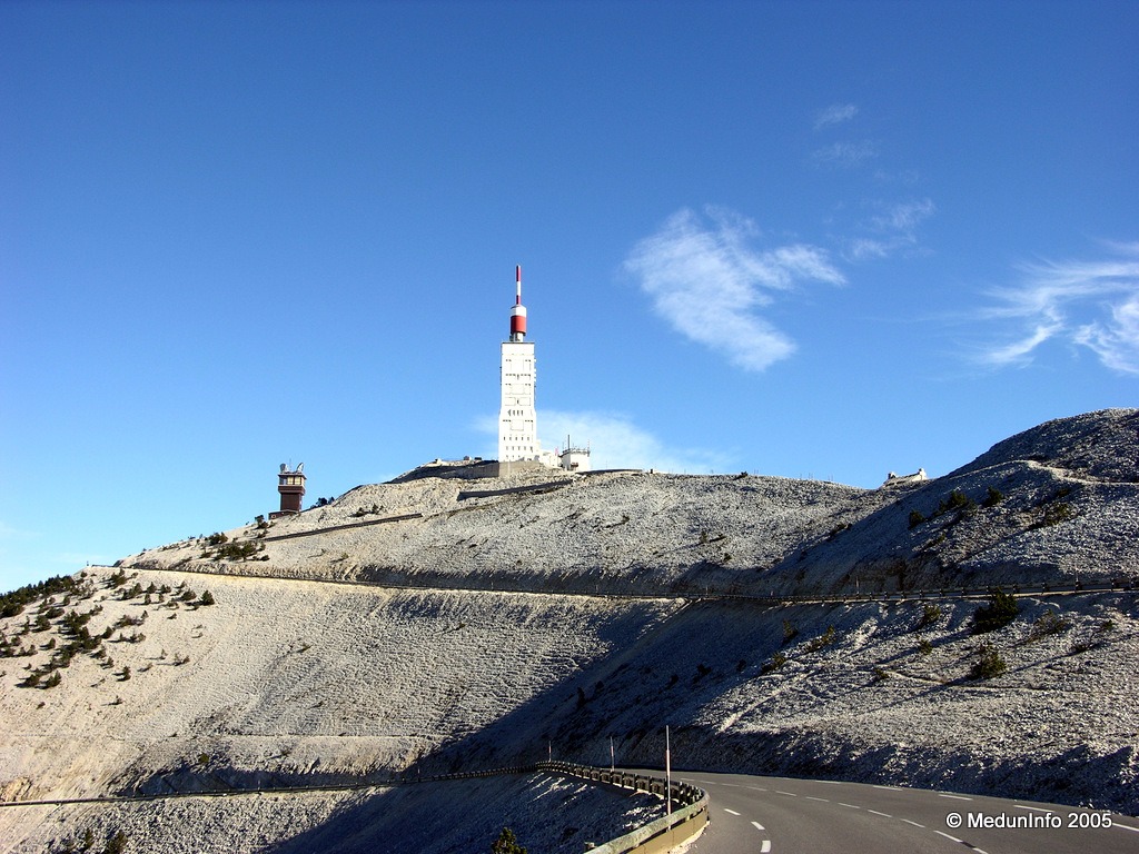 Метеостанция на горе Ventoux