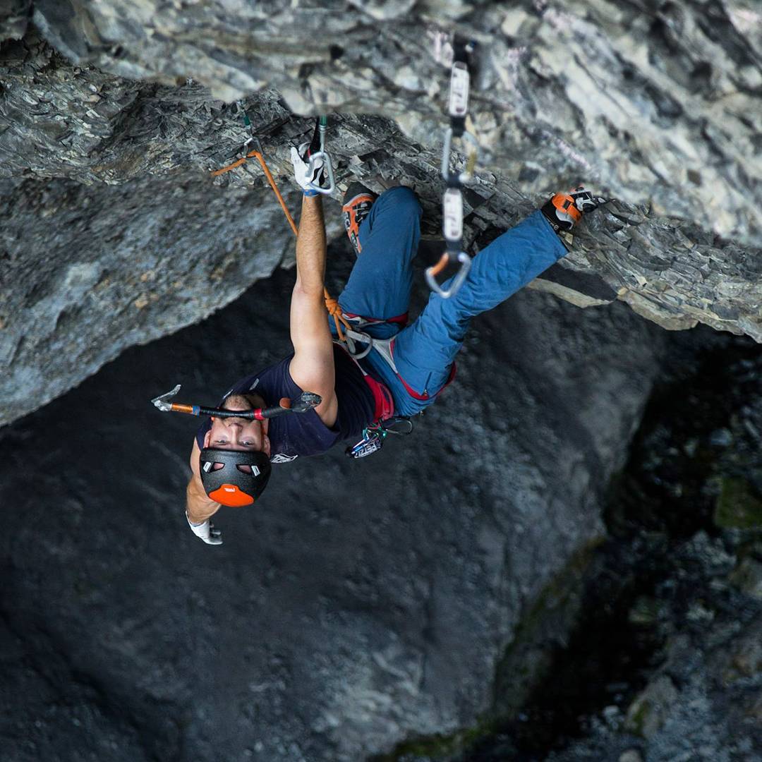 Гордон МакАртур (Gordon McArthur) на маршруте "Storm Giant". Фото  Gordon McArthur