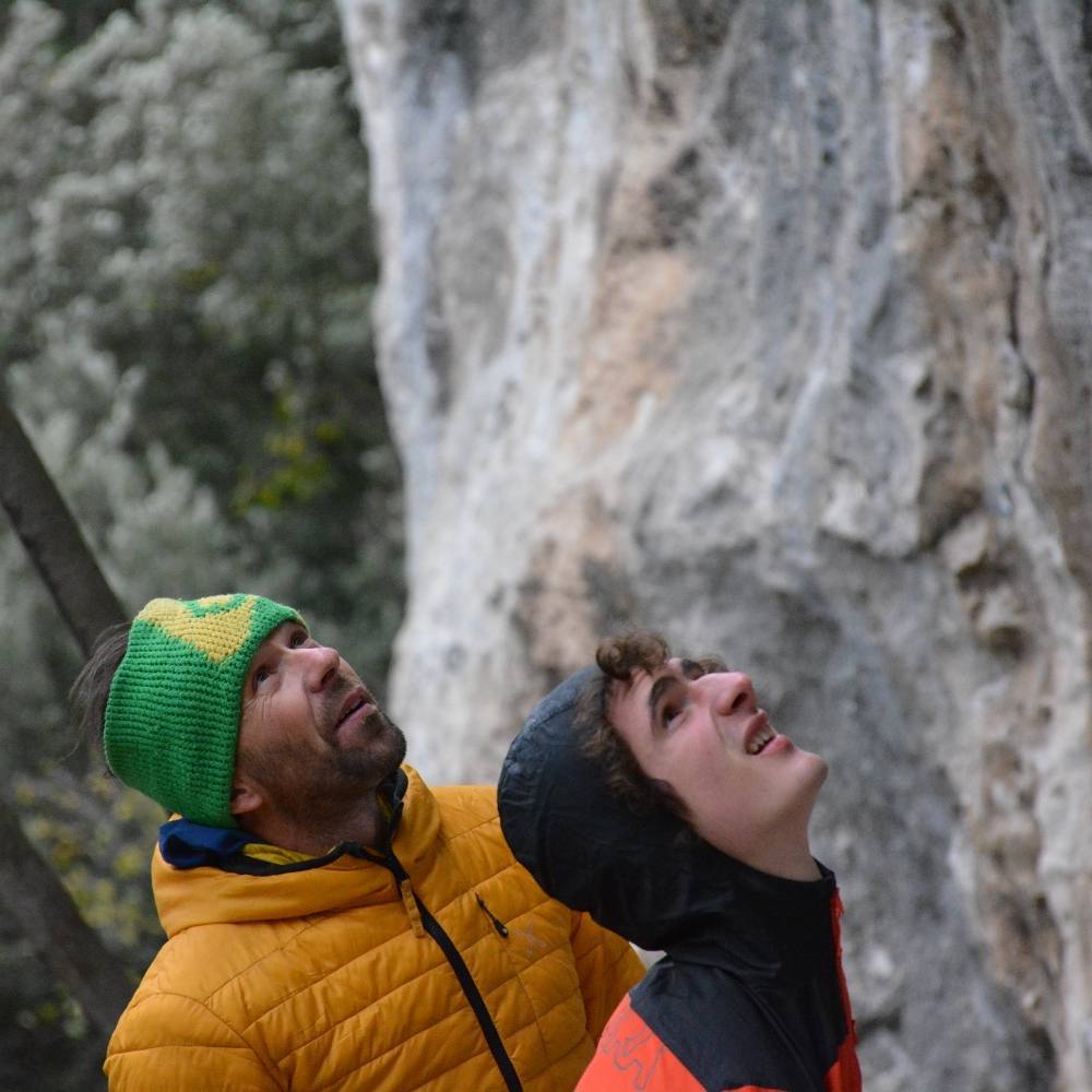 Адам Ондра (Adam Ondra) и Мауро Маббони (Mauro Mabbon). Фото Adam Ondra