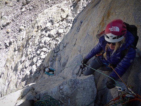 На вершину Peak 5400. Фото Lindsay Fixmer