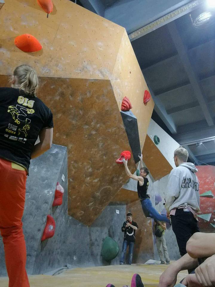 Самусь Алексей (Киев) на  «BIG BOULDER BATTLE»