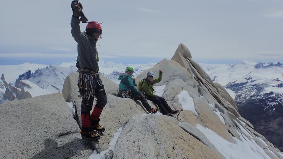 На вершине Cerro Solo.  Фото James Monypenny