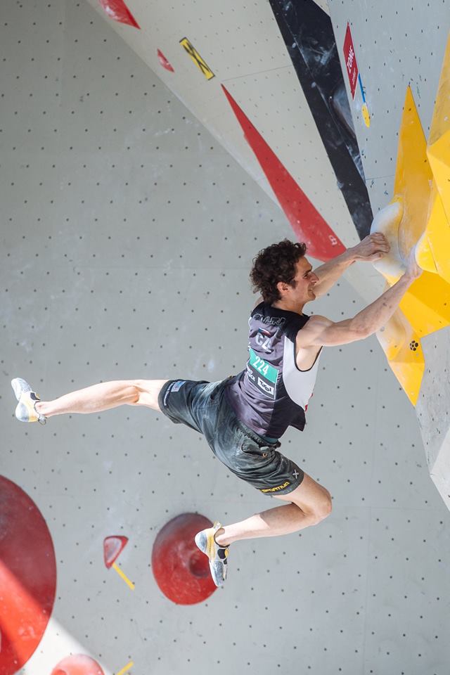 Адам Ондра (Adam Ondra) на Чемпионате Мира по скалолазанию 2018