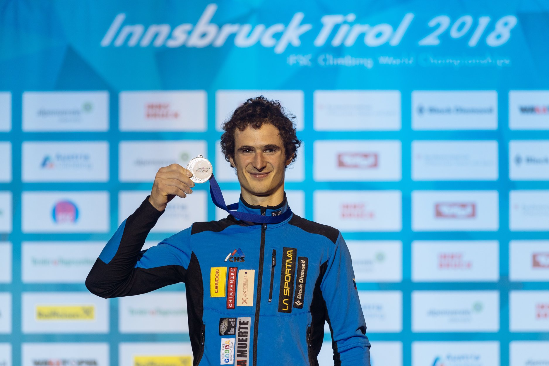 Адам Ондра (Adam Ondra) на Чемпионате Мира по скалолазанию 2018