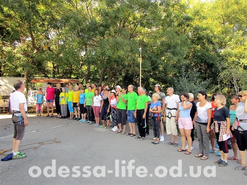 Чемпионат Украины по скалолазанию среди ветеранов. сентябрь 2018.  Фото odessa-life . od . ua