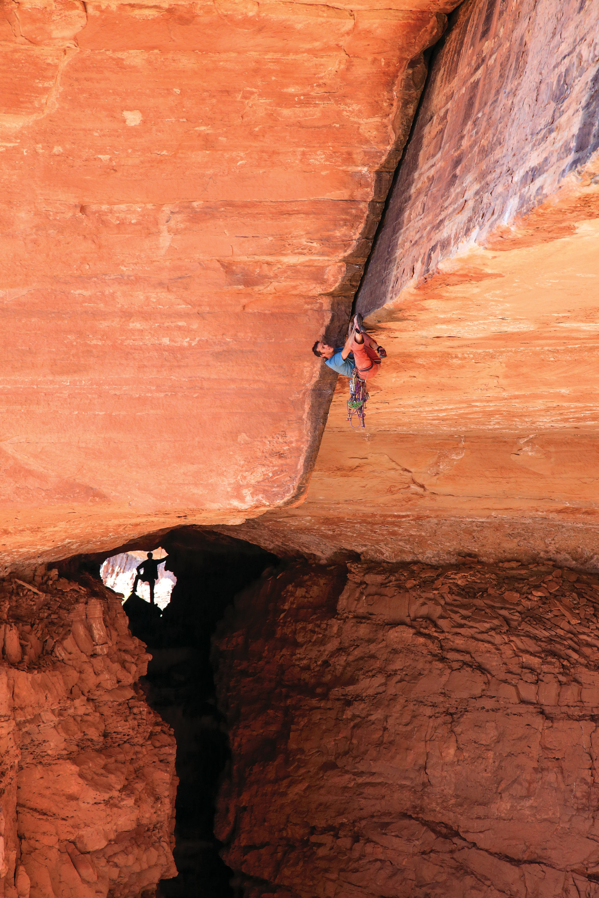 Том Рендал (Tom Randall) на маршруте The Millennium Arch 8b+