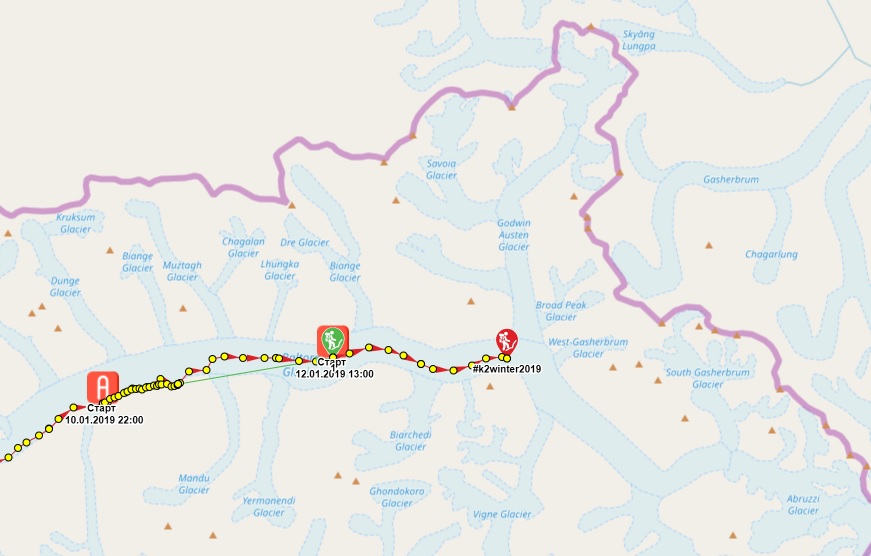 Положение команды на 13 января