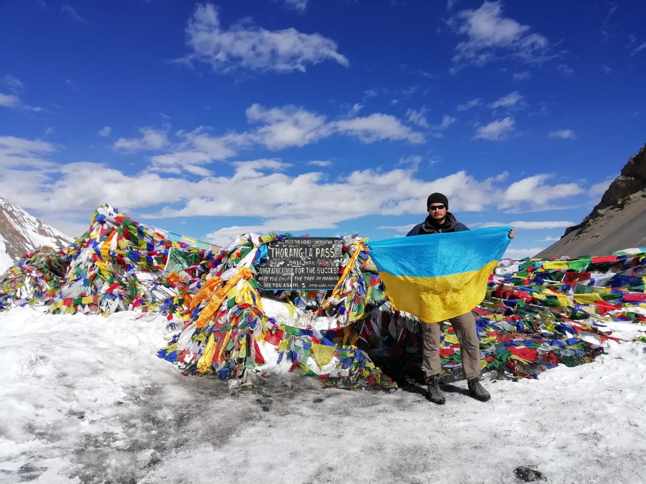 Віталій Дячук на Великому Гімалайському Шляху "Great Himalaya Trail". Фото Віталій Дячук