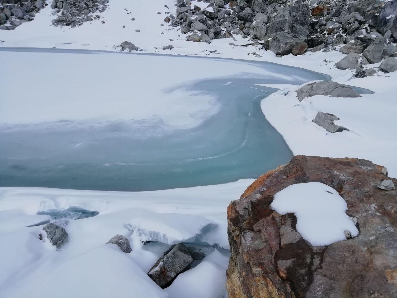 Це озерце з якого брали воду. Фото Віталій Дячук