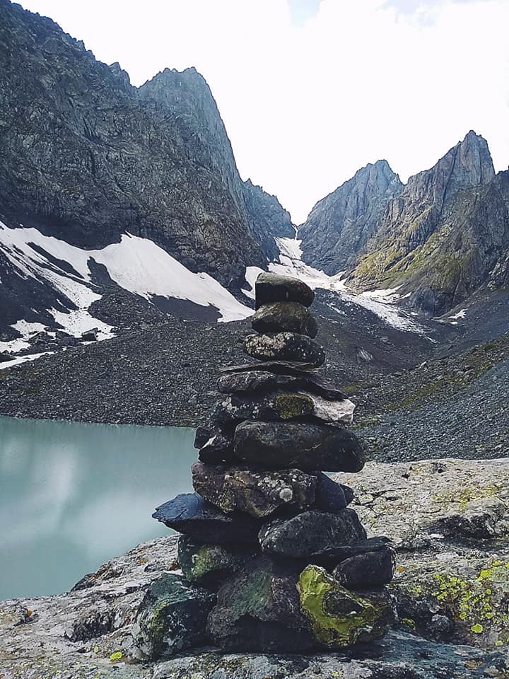 новый маршрут " МИФ" на вершину Абудалаурис Чуахи (3845 м) . Фото Владимир Рошко