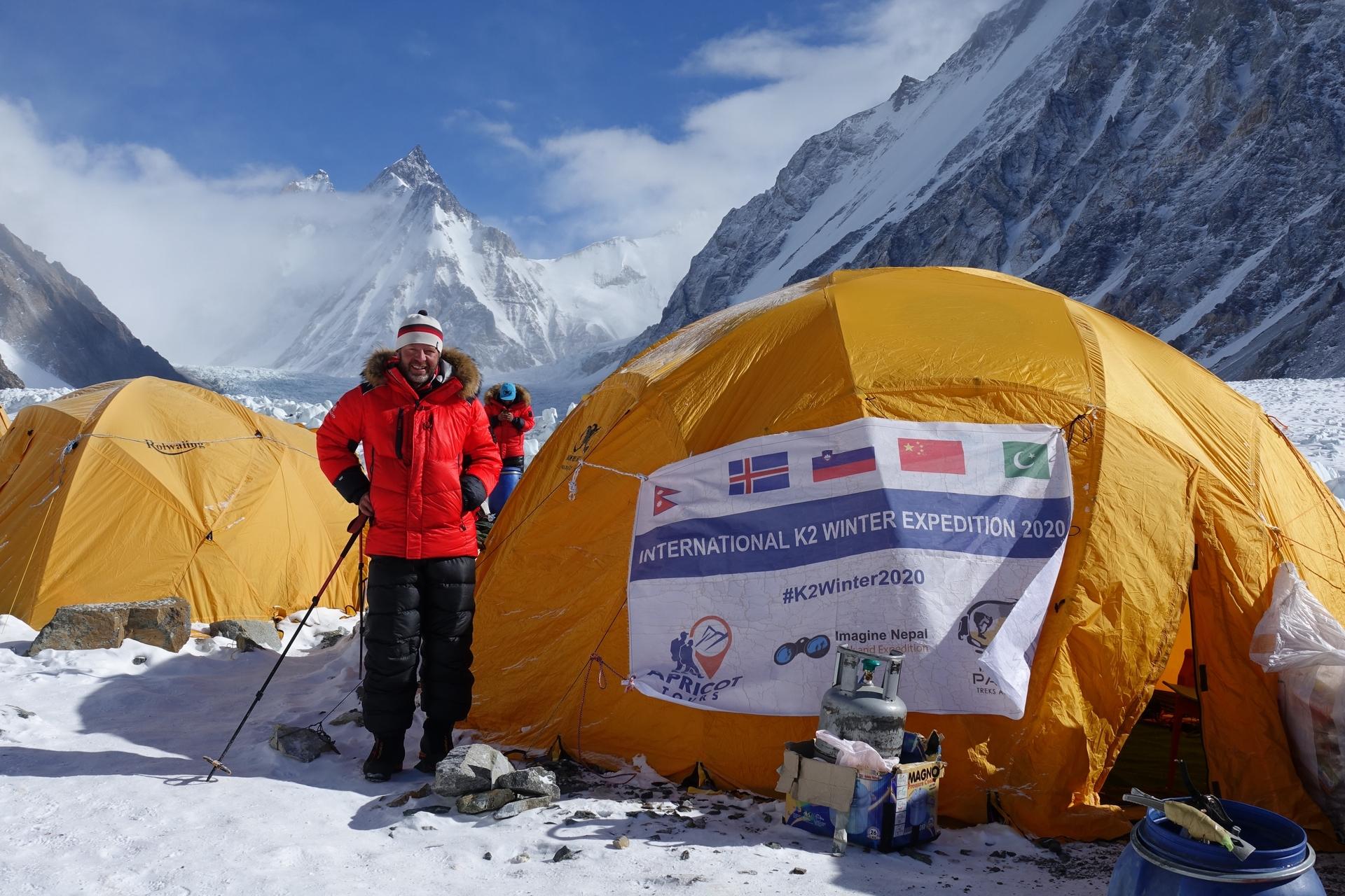 Зимняя экспедиция на K2 сезона 2019/2020. Фото Томаж Ротар (Tomaz Rotar) 