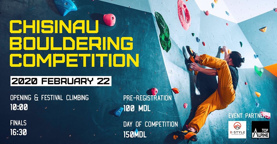 Chisinau Bouldering Comp 2020